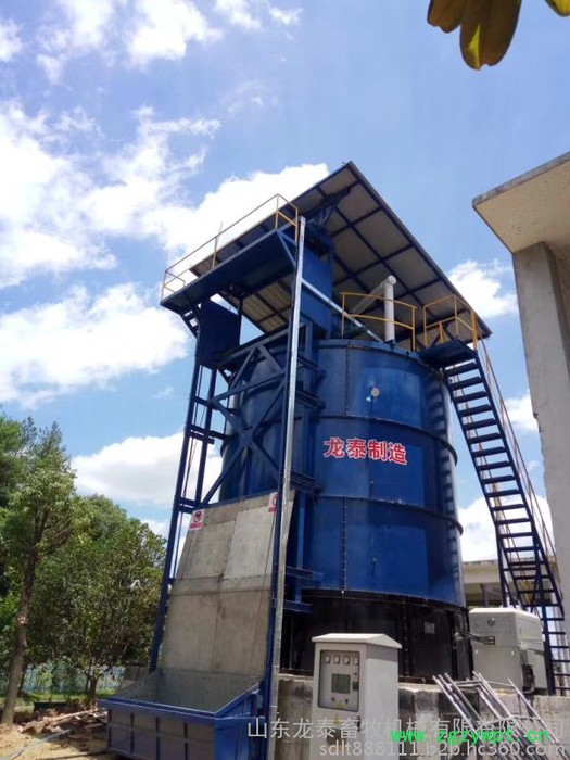 厂家供应龙泰畜禽粪便处理设备LTL—72 有机肥发酵罐 智能环保新装备—高温好氧发酵罐图5