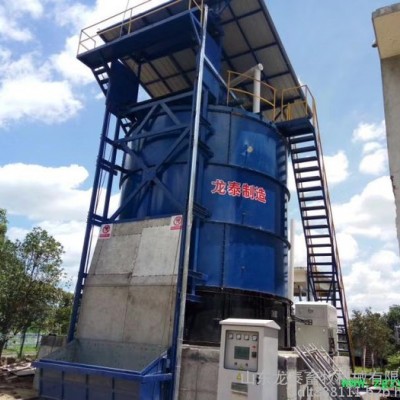 厂家供应龙泰畜禽粪便处理设备LTL—72 有机肥发酵罐 智能环保新装备—高温好氧发酵罐