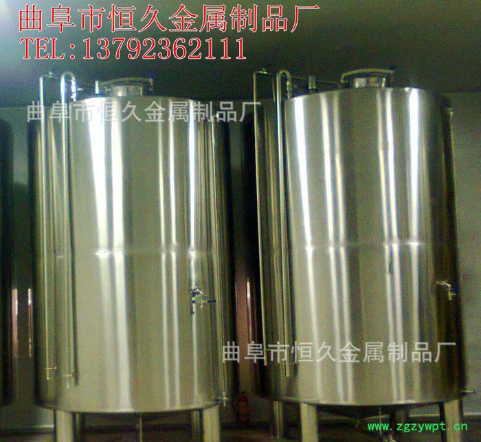 酒罐定做 不锈钢发酵罐  白酒勾兑罐 化工储罐 承接批量生产图3