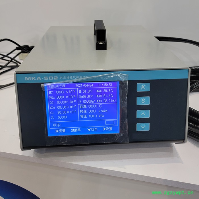 恒泰MKA- -502B汽车排放气体测试仪 汽车尾气排放气体分析仪图2
