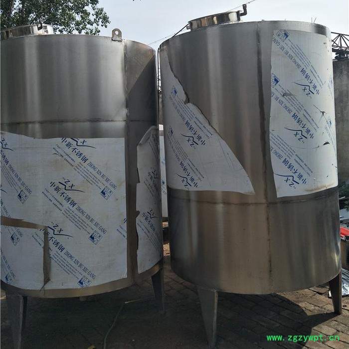 昌兴出售二手不锈钢发酵罐 二手不锈钢储罐 二手不锈钢搅拌罐图5