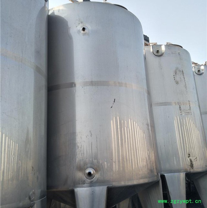昌兴出售二手不锈钢发酵罐 二手不锈钢储罐 二手不锈钢搅拌罐图2