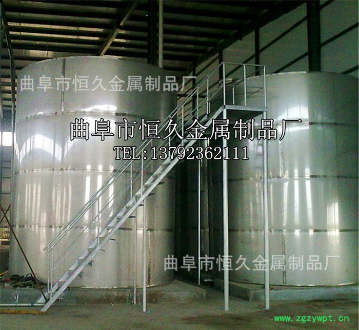 食品级304储罐 单双层发酵罐 不锈钢酒精罐 酒罐 化工流体图2
