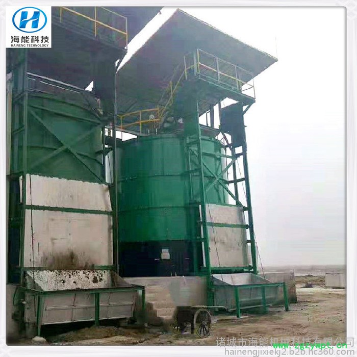 海能机械科技HNFJG-90 智能好氧高温生物有机肥发酵罐 养殖场粪污处理设备 生活餐厨垃圾发酵塔图2