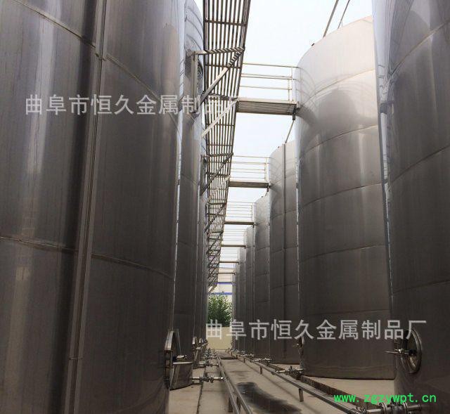 新疆葡萄酒发酵罐现场制作100-500立方红酒发酵罐 储酒罐 304不锈钢发酵罐图4
