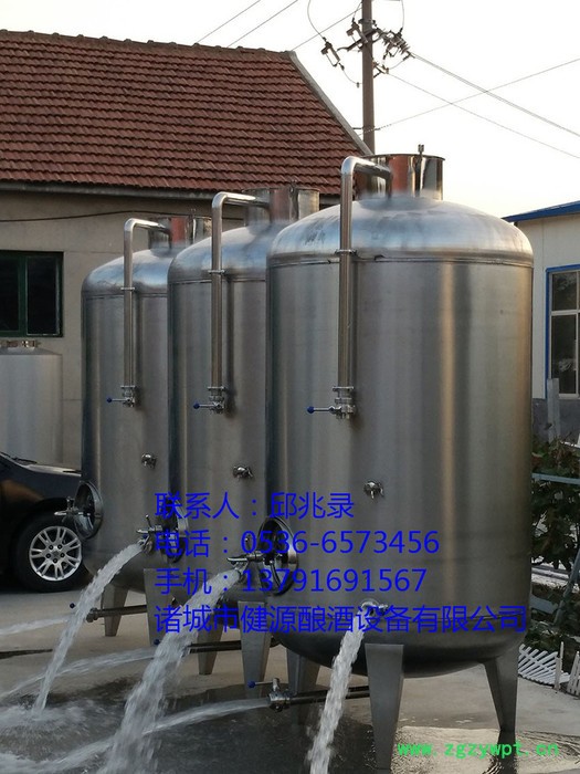 桑葚酒发酵桶 葡萄酒发酵罐成套酿酒设备图2