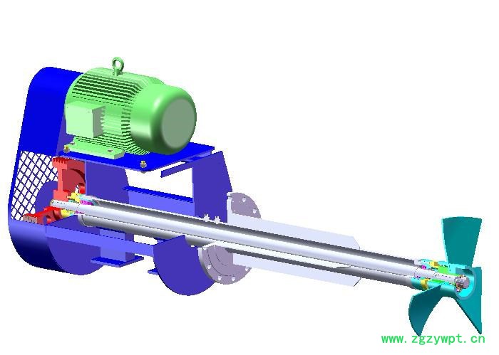 侧入式搅拌机，电厂烟气脱硫处理，淀粉储罐，沼气发酵罐，原油储罐，煤浆池搅拌机图5
