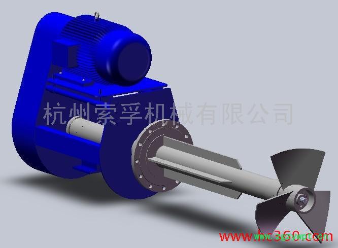 侧入式搅拌机，电厂烟气脱硫处理，淀粉储罐，沼气发酵罐，原油储罐，煤浆池搅拌机图2