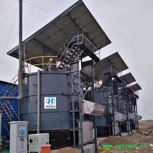 海能直销HNFJG-120 鸡粪（猪粪）好氧发酵罐  智能高温好氧发酵罐 生物有机肥设备图5