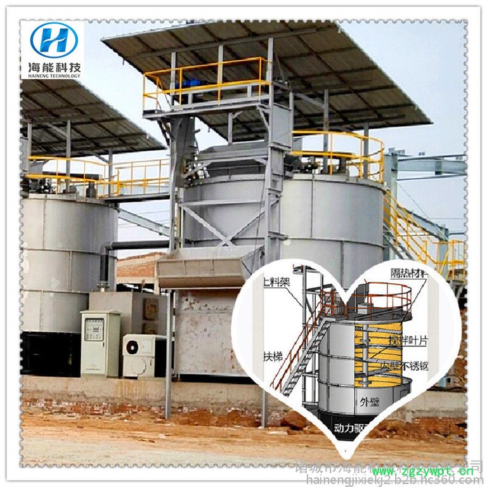 海能机械科技直销智能高温好氧发酵罐 猪粪鸡粪牛粪生物发酵转化有机肥设备图7