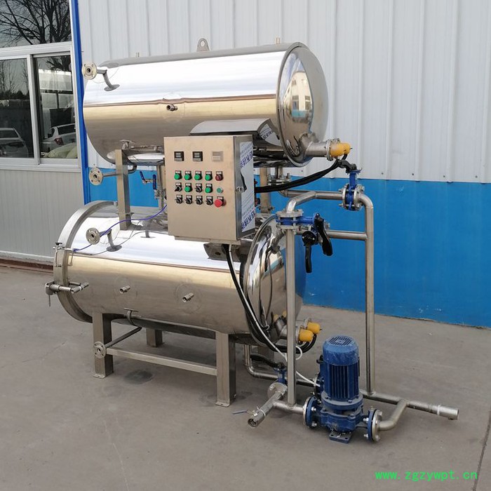 众惠700*1200高温灭菌锅 商用灭菌设备 粽子豆制品杀菌锅图3