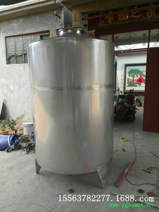 恒诚100X 厂家定做304不锈钢1吨3吨5吨储存发酵罐 白酒果酒不锈钢酿酒桶图6