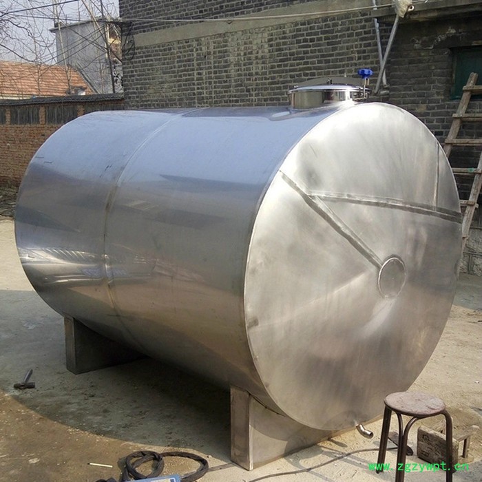 恒诚100X 厂家定做304不锈钢1吨3吨5吨储存发酵罐 白酒果酒不锈钢酿酒桶图2
