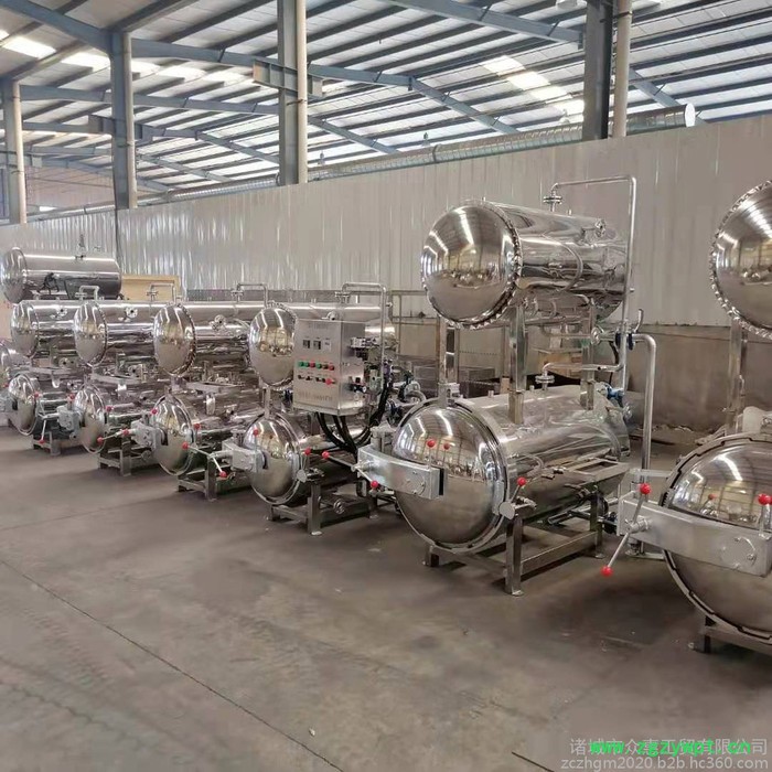 众惠800*1500水浴杀菌釜 卤制品高温杀菌锅 豆干灭菌设备图4