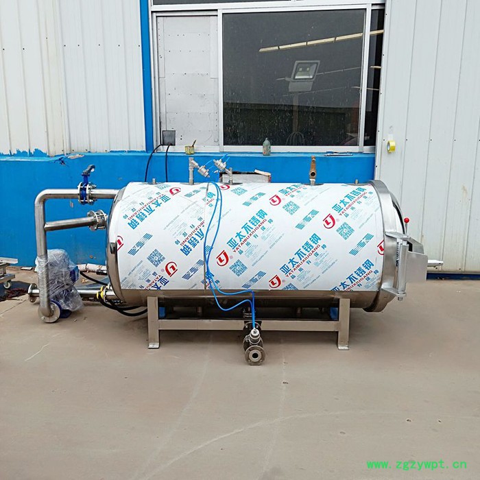 众惠800*1500水浴杀菌釜 卤制品高温杀菌锅 豆干灭菌设备图2