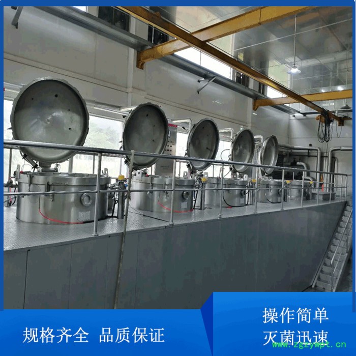 卤制品高温灭菌设备   电气两用碳钢不锈钢杀菌锅 商用不锈钢粽子杀菌锅图4