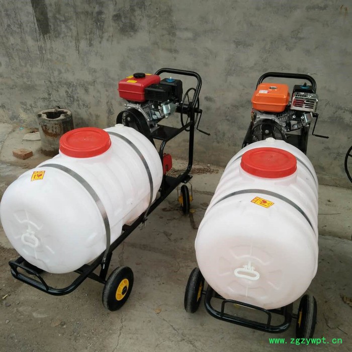 拉管式水田打药机双管双枪可施液体肥打药机 消毒机械灭菌设备图8