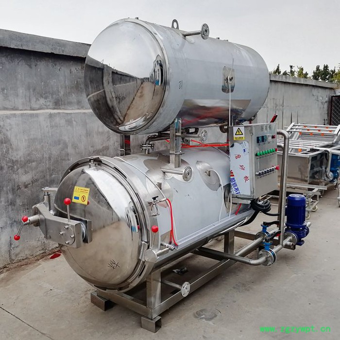 众惠900型真空袋装食品杀菌釜 燕窝灭菌设备 猪蹄杀菌锅图3