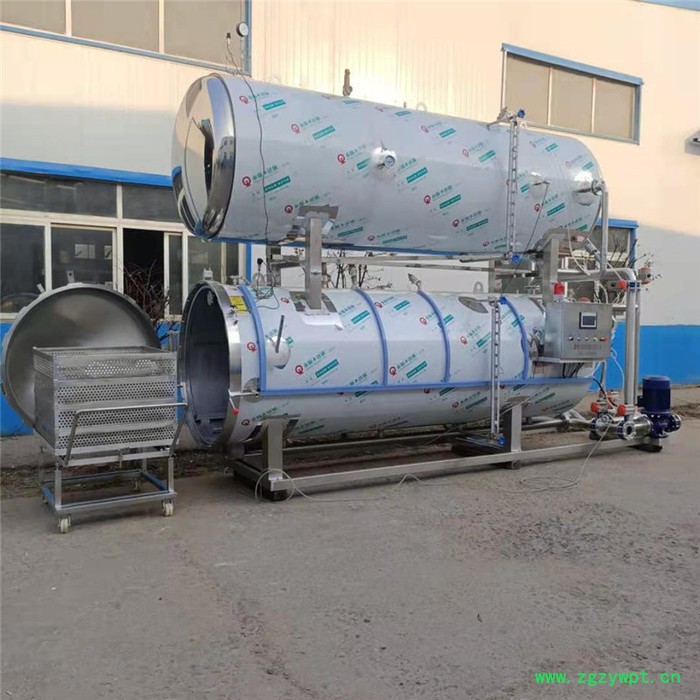 星科 杀菌锅 宠物粮食高温灭菌设备 草药高温杀菌釜  瓶装酱料杀菌机 半自动杀菌锅 厂家图3