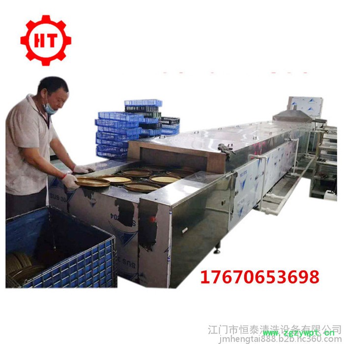 【江门恒泰】二手温州亚光机械KJCS-4全自动湿法超声波胶塞清洗机干燥灭菌设备图3