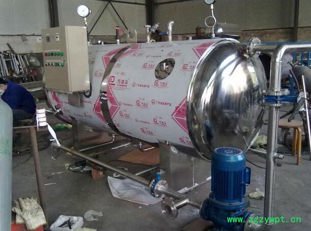 供应强大00热水循环式杀菌锅肉鱼食品杀菌锅灭菌罐灭菌设备zcqdjx图5