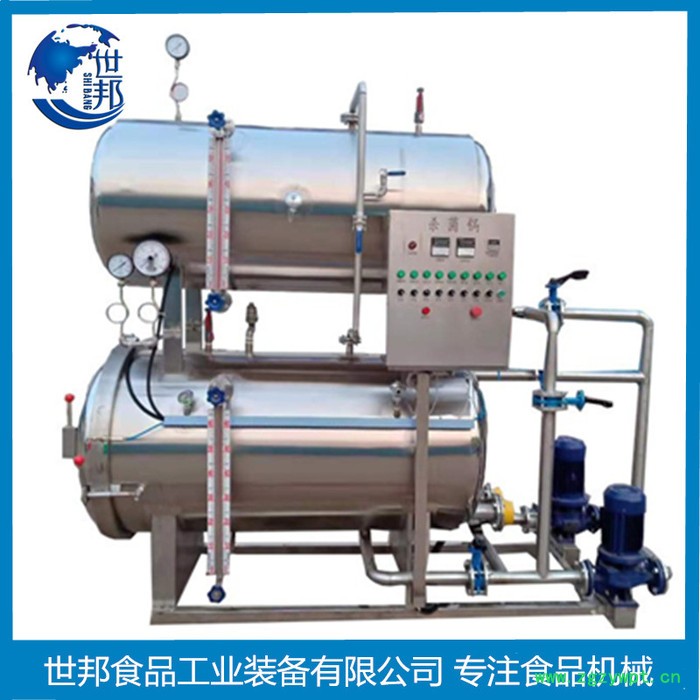高温高压杀菌锅 粽子罐头灭菌设备 豆干烧鸡杀菌釜 酱牛肉灭菌机图4