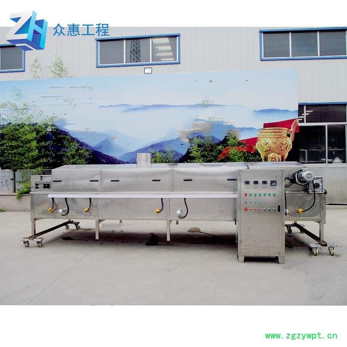 众惠3米 蛋制品灭菌设备   海鲜制品巴氏杀菌流水线 干湿两用灭菌设备  水浴式杀菌设备图7