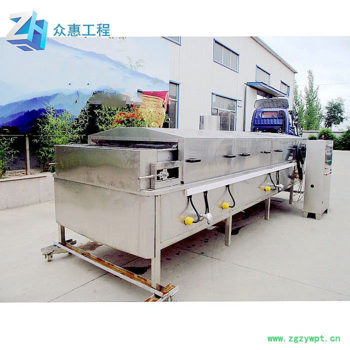 众惠3米 蛋制品灭菌设备   海鲜制品巴氏杀菌流水线 干湿两用灭菌设备  水浴式杀菌设备图5