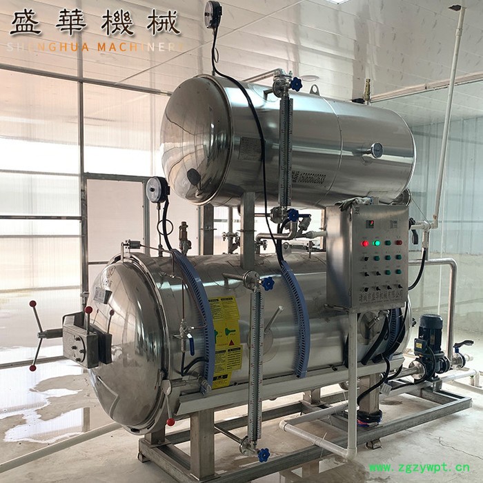 盛华 电加热食用菌灭菌设备 菌包灭菌罐 茶树菇灭菌设备 生产厂家图2