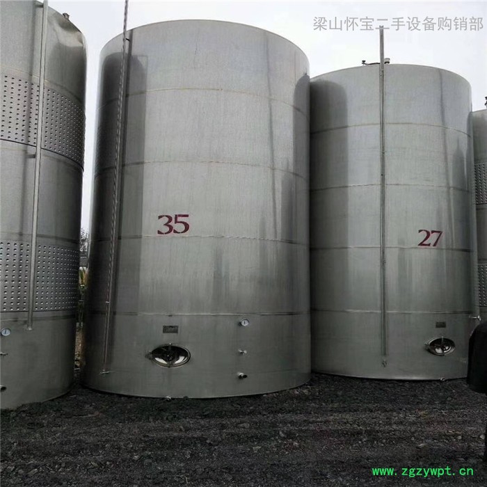 怀宝立式 卧式 二手储罐 40立方发酵罐 50立方储罐 50立方pe卧式储罐 40立方60立方立式玻璃钢罐图2