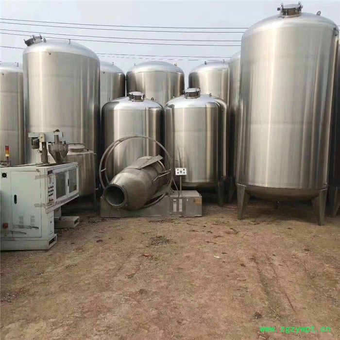 兆勇出售二手立式储罐 二手储水罐 二手立式发酵罐图3