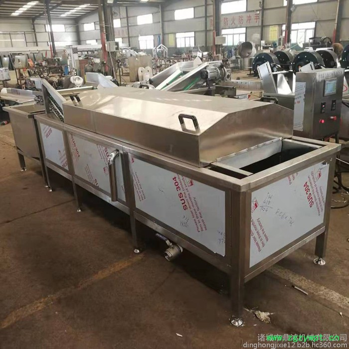 鼎鸿SJ-3000型金针菇杀菌机  低温灭菌机  巴氏杀菌机  萝卜条杀菌机  菜花梗杀菌流水线   食品灭菌设备图8