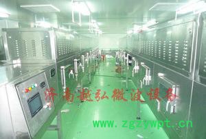 隧道式中药饮片微波烘干灭菌设备 微波烘干设备图2