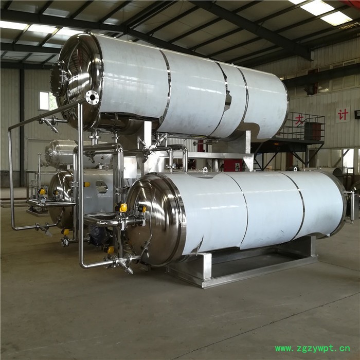 真空卤制品杀菌设备 软包装蛋制品杀菌锅 真空包装宠物食品杀菌锅 水浴式高温灭菌设备型号 不锈钢材质全自动杀菌图2