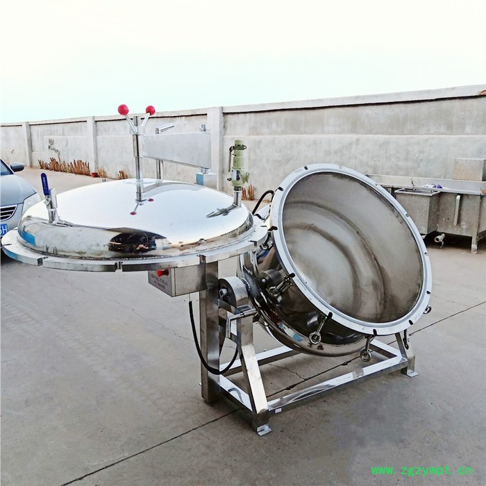 众惠100L 大骨汤熬制高压锅  鸭蛋专用蒸煮锅 食用菌灭菌设备支持定制图7