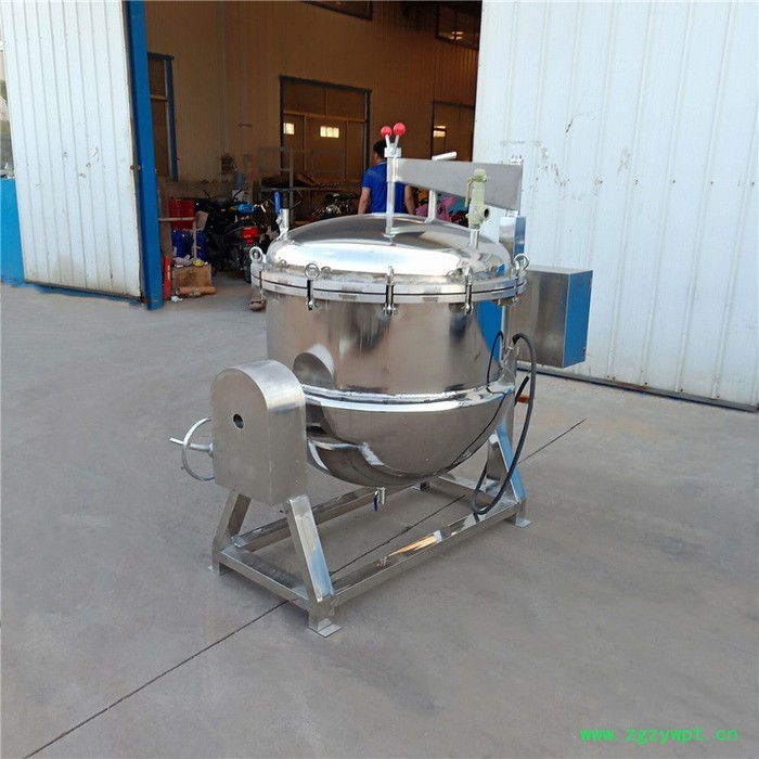 众惠100L 大骨汤熬制高压锅  鸭蛋专用蒸煮锅 食用菌灭菌设备支持定制图4