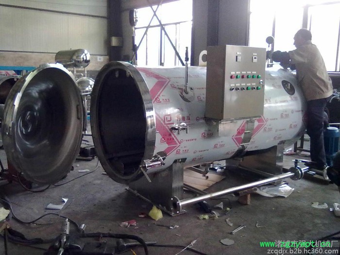 1200强鸡鸭蛋杀菌锅青岛海鲜杀菌锅防城港海鸭蛋杀菌罐灭菌设备图3