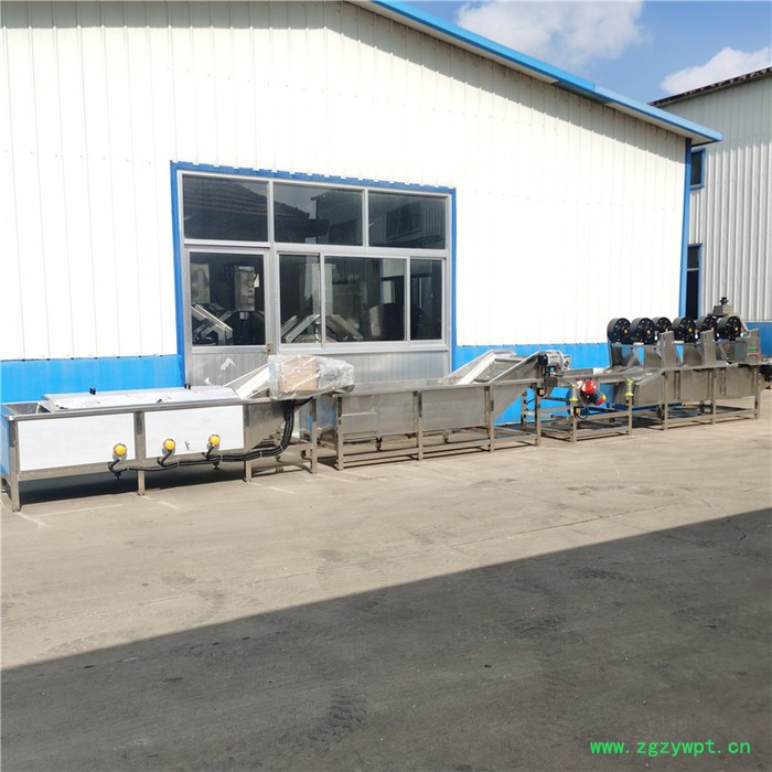 众惠3米  全自动蔬菜漂烫杀青流水线 酱菜低温巴氏杀菌机 黄酒灭菌设备图2