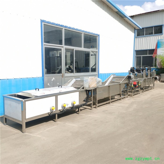 众惠3米  全自动蔬菜漂烫杀青流水线 酱菜低温巴氏杀菌机 黄酒灭菌设备图7