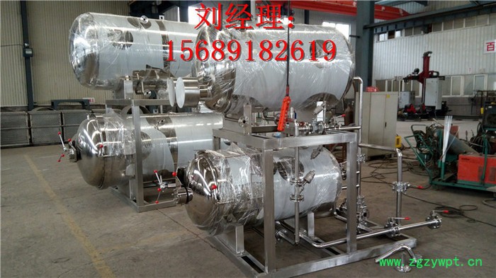 火腿肠红肠杀菌锅 牛羊肉熟食灭菌设备 食品杀菌锅 卧式辣椒酱灭菌釜 杀菌锅生产商 肉罐头高温高压杀菌锅价格图4