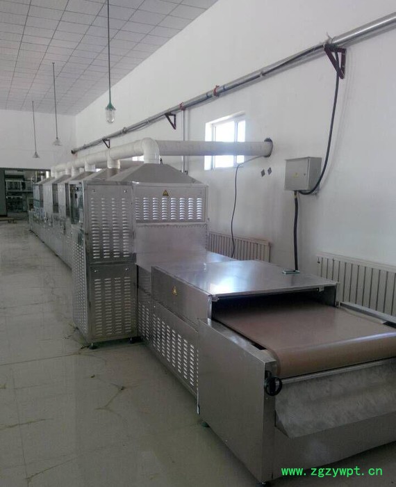 山东立威微波设备专业大型全自动调味品微波干燥灭菌设备图2