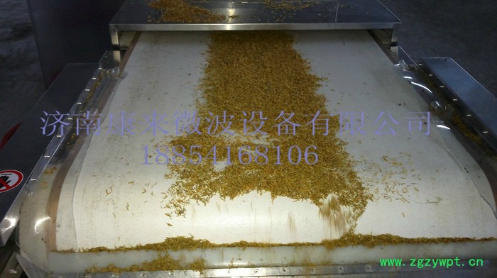 供应康来KL微波黄粉虫烘干膨化灭菌设备图2
