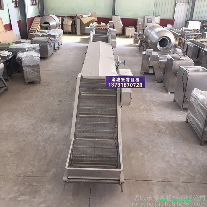 低温灭菌设备    肉制品连续式巴士杀菌线     振霖巴氏杀菌机厂家 价格图7