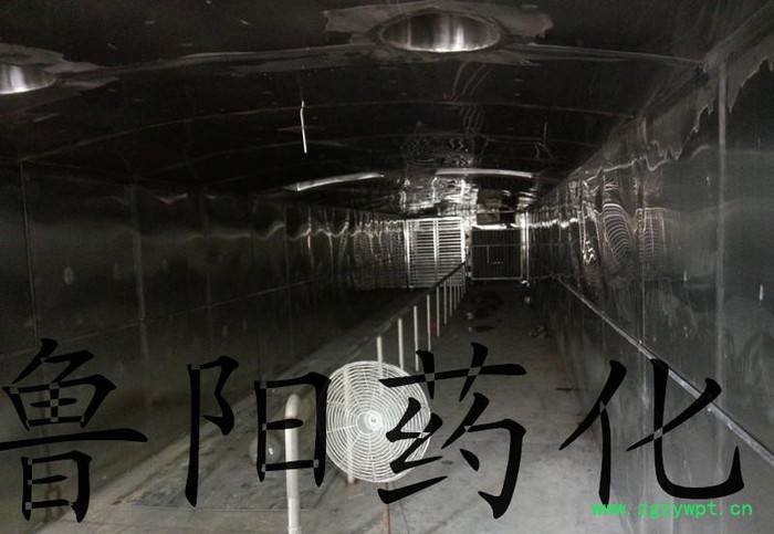 隧道热风循环烘箱   工业专用烘箱，材质不锈制作鲁阳干燥图2