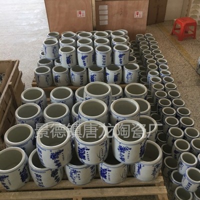 瓷器火罐定做 景德镇祛湿拨火罐定做