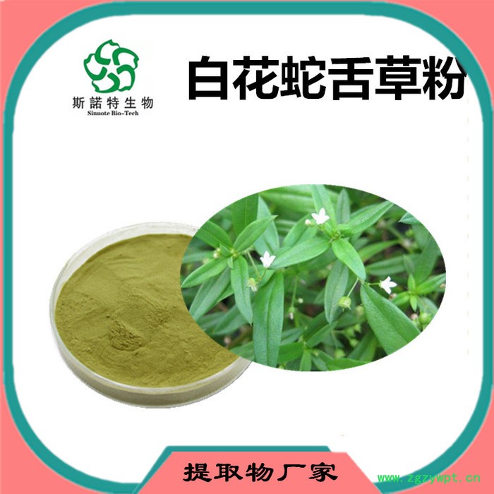 斯诺特 白花蛇舌草速溶粉 白花蛇舌草浓缩粉 生产厂家图3