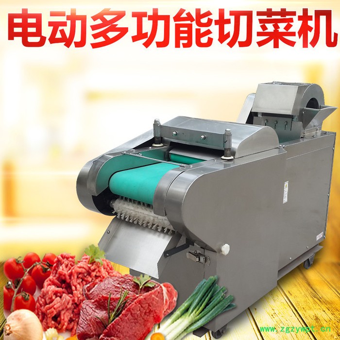 酱菜厂咸菜疙瘩切丁机 离心式多功能切菜机 陈皮木耳切丝机厂家图8