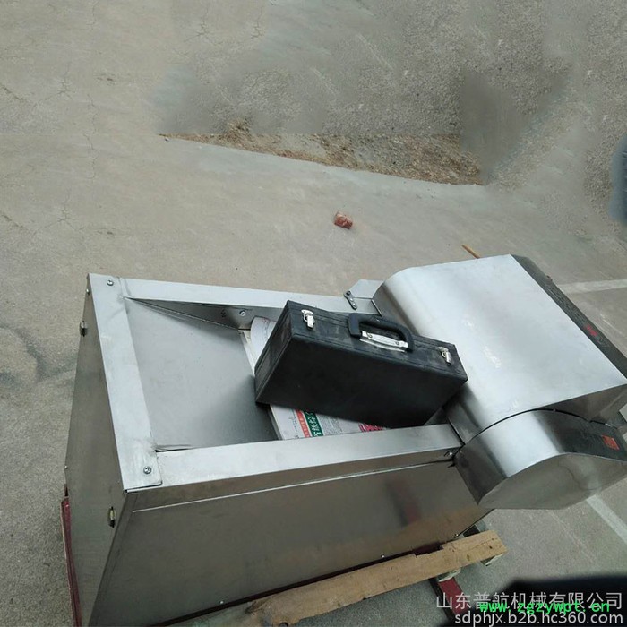 土豆洋葱不锈钢切丁机  普航冻肉切片机 陈皮切丁机批发厂家图2