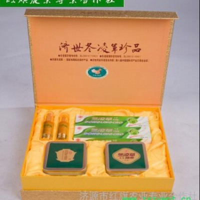 济世药业冬凌草清炒茶礼盒过节送礼佳品四合一保健茶养生草药茶