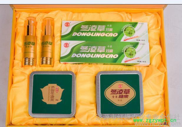 济世药业冬凌草清炒茶礼盒过节送礼佳品四合一保健茶养生草药茶图3